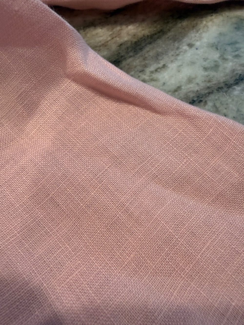 Light Pink Tunic with Red & White Trim - Picture 7 of 7